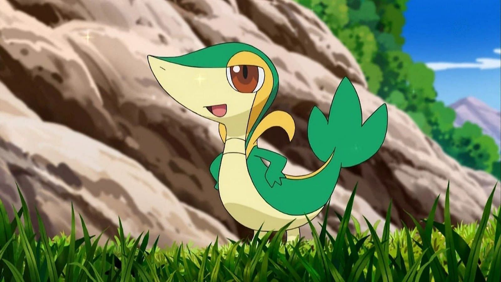 The Unova Grass-type starter Pokemon (Image via The Pokemon Company)