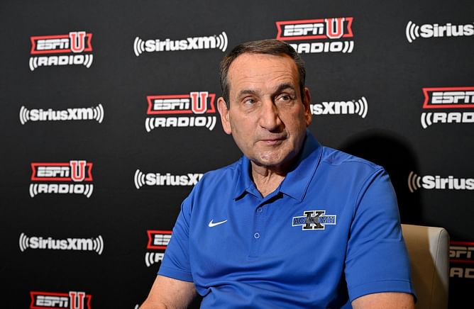 Most final four appearances by teams and coaches ft. Mike Krzyzewski