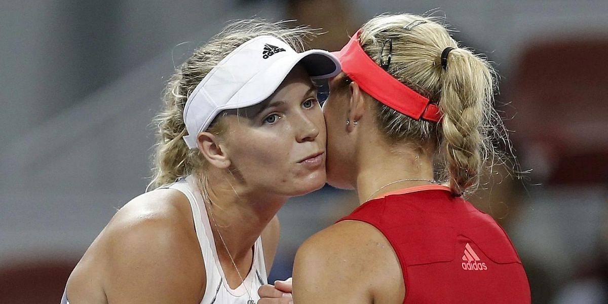 Caroline Wozniacki trails Angelique Kerber 7-8 in their WTA Tour matches