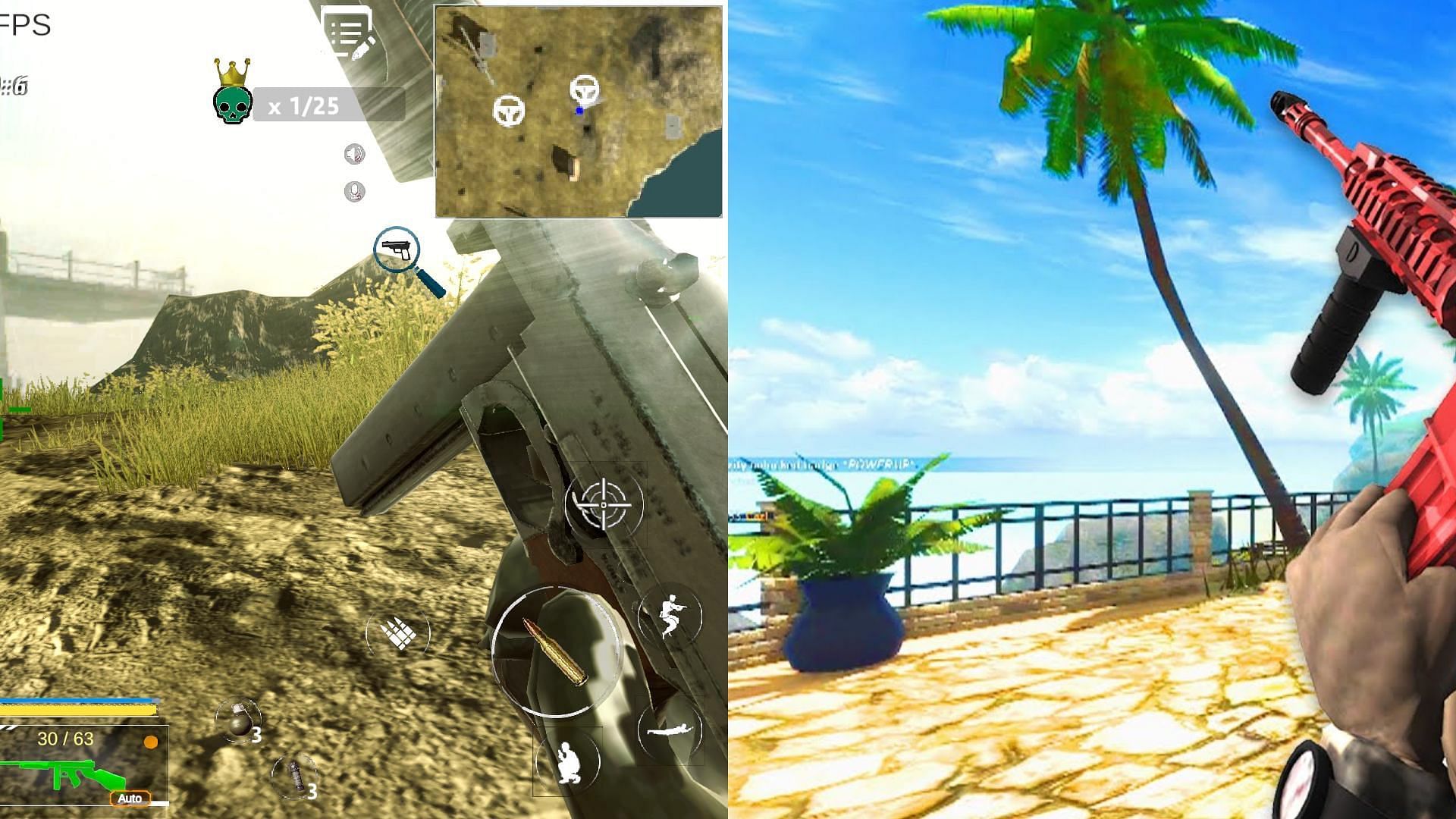 5 best games like Warzone Mobile for low-end devices (Image via Roblox Corporation/Zic Zac)
