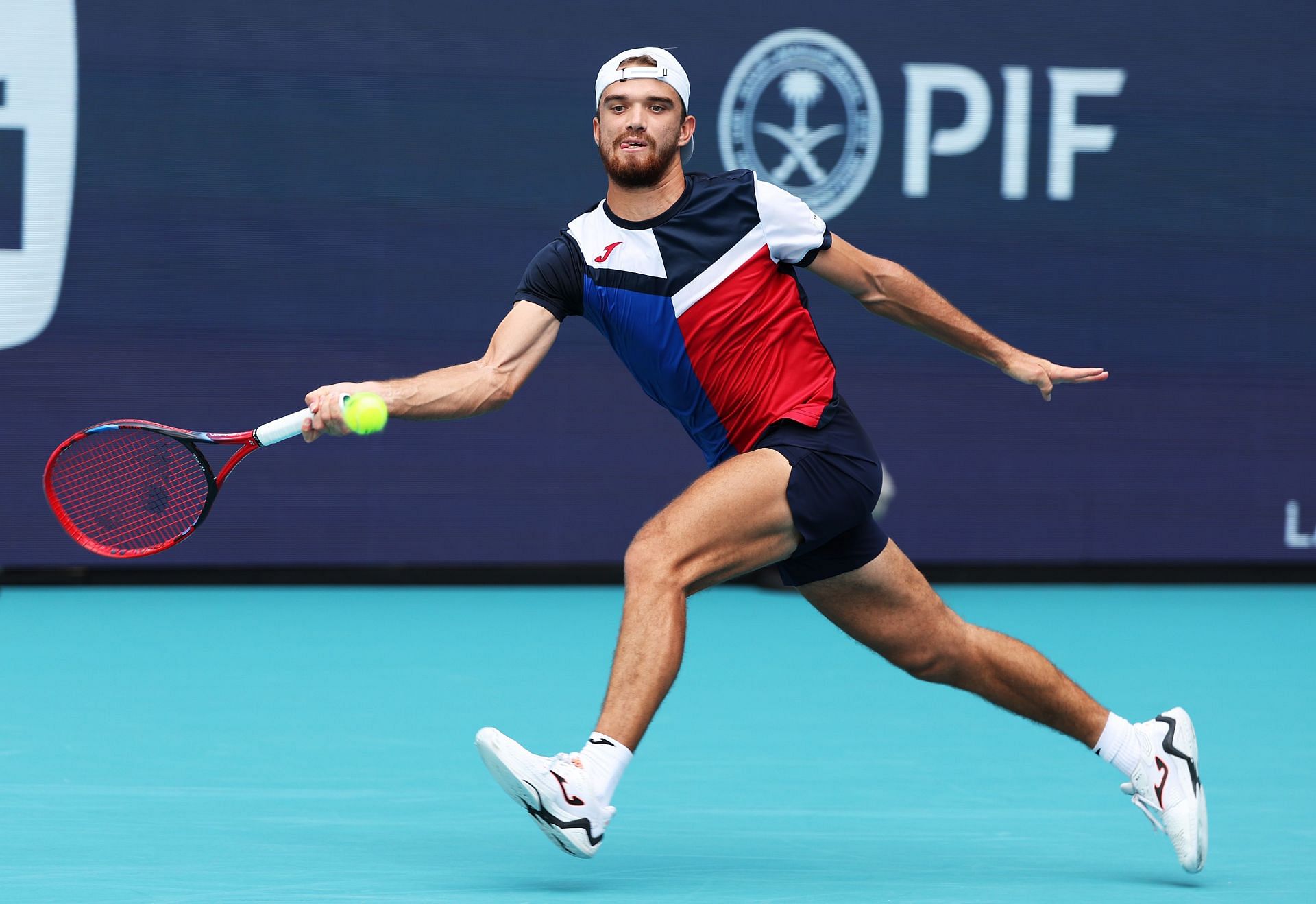 Tomas Machac at the 2024 Miami Open.