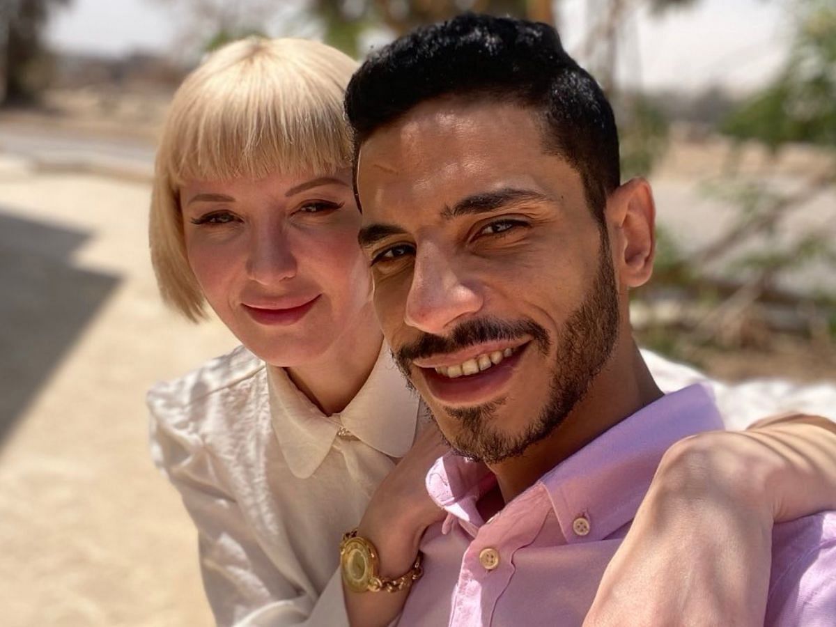 Mahmoud and Nicole from 90 Day Fianc&eacute;: Happily Ever After season 8 (Image via Instagram/@mahmoud0elsherbiny)
