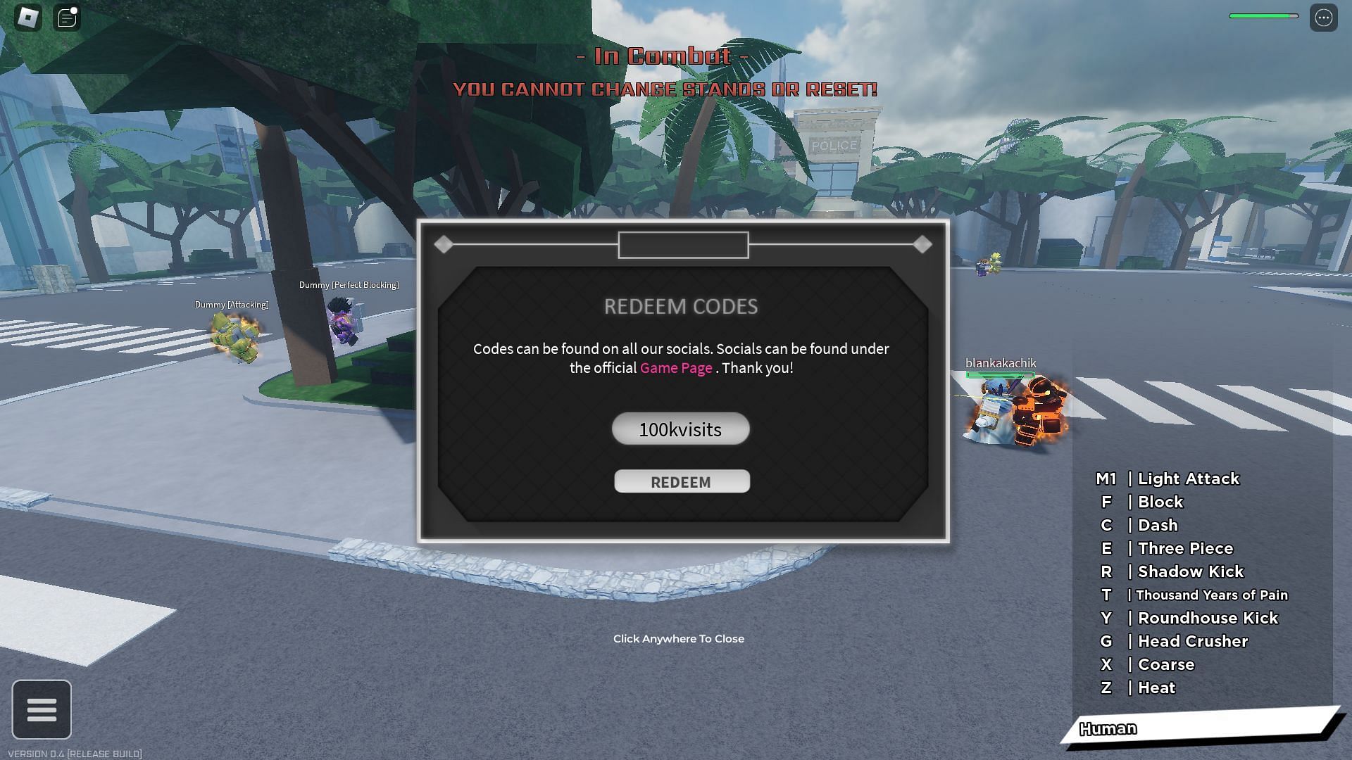 Troubleshooting codes for Stardust Odyssey (Image via Roblox)
