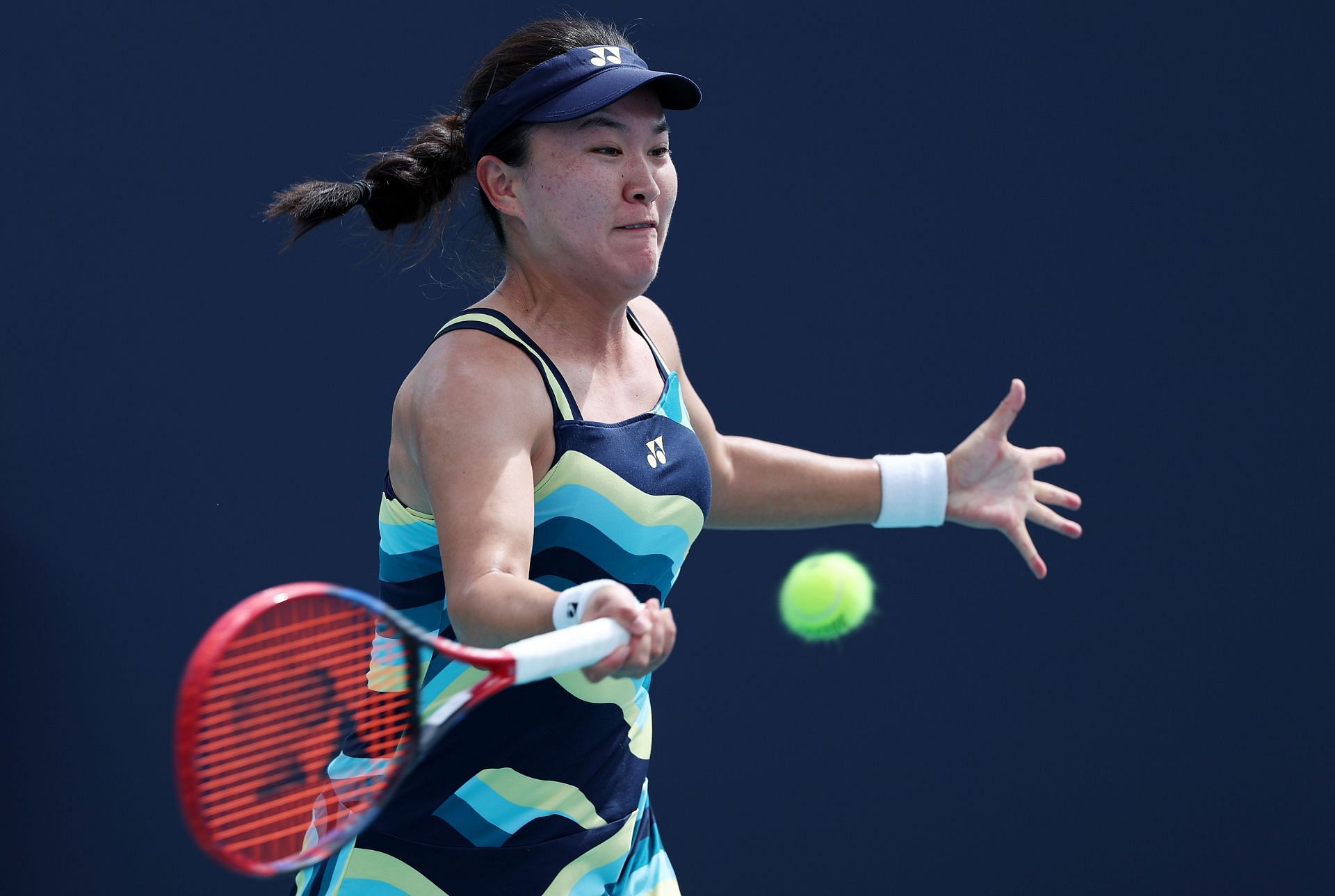 Zhu Lin at the Miami Open - Day 5