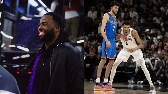 "I think there's a gap": Draymond Green places Victor Wembanyama above Chet Holmgren while comparing the two rookies