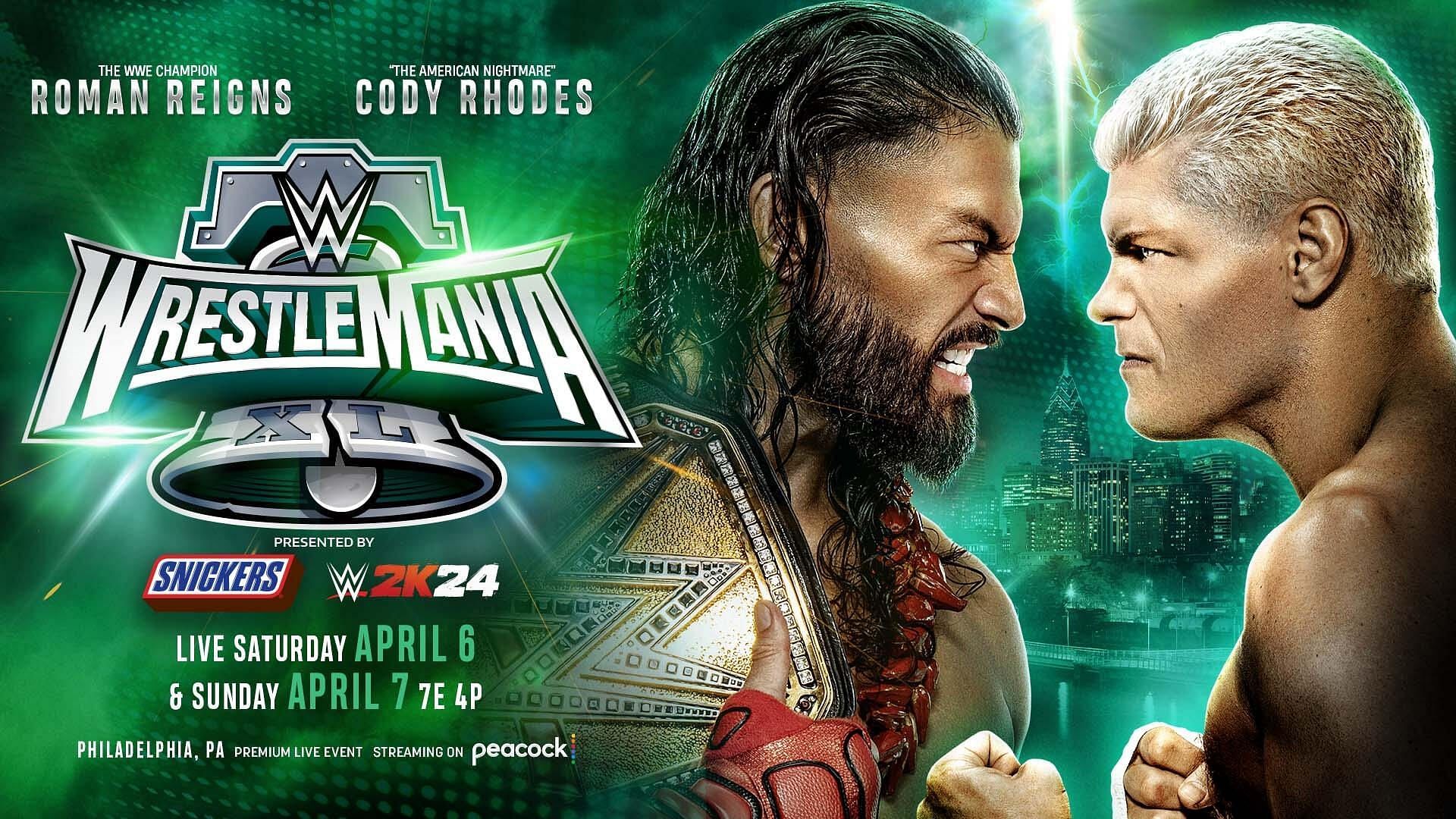 Which match are you most excited to see at WrestleMania 40?