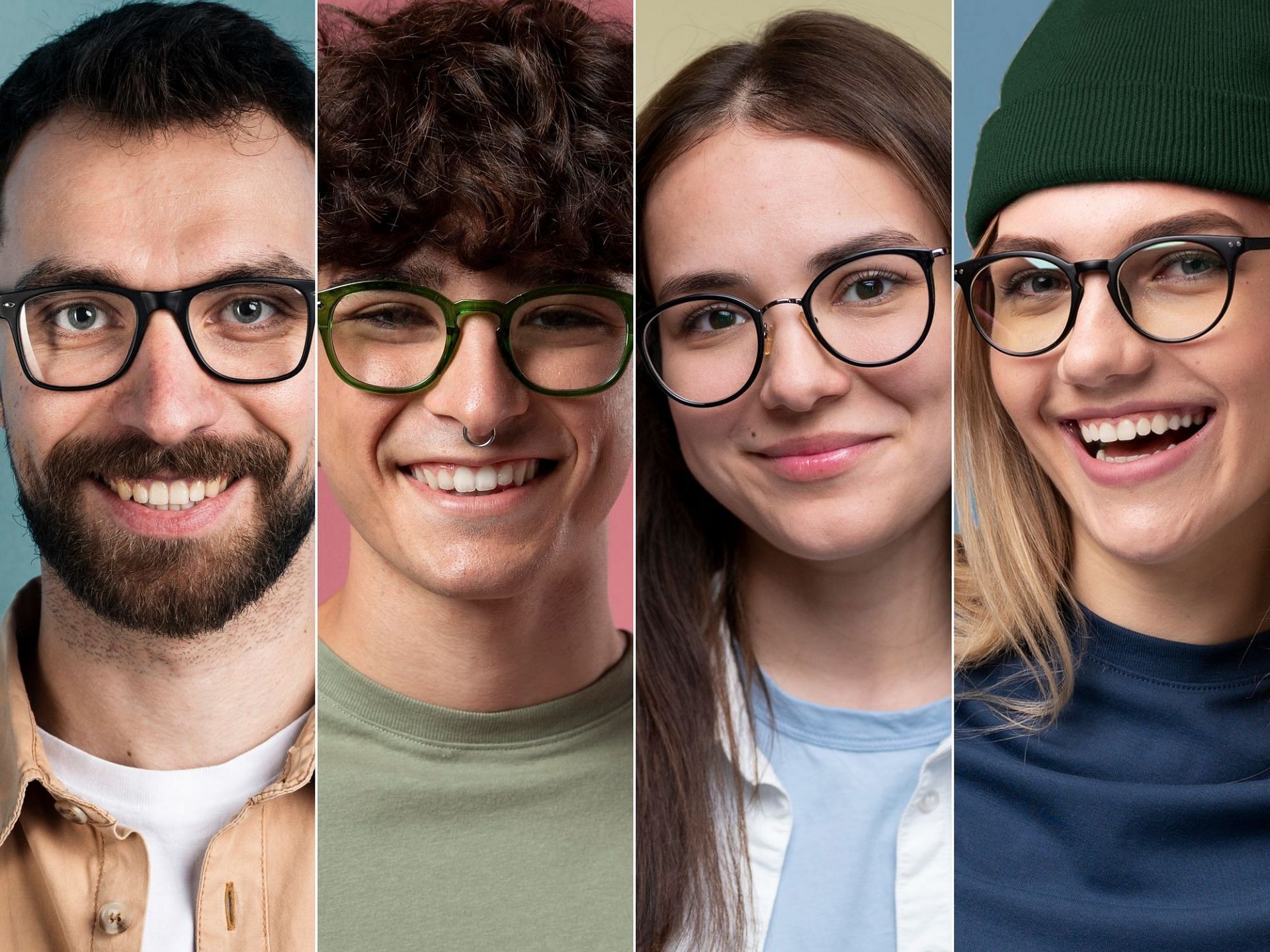 Switch to glasses instead of using lenses all the time (Image by freepik)
