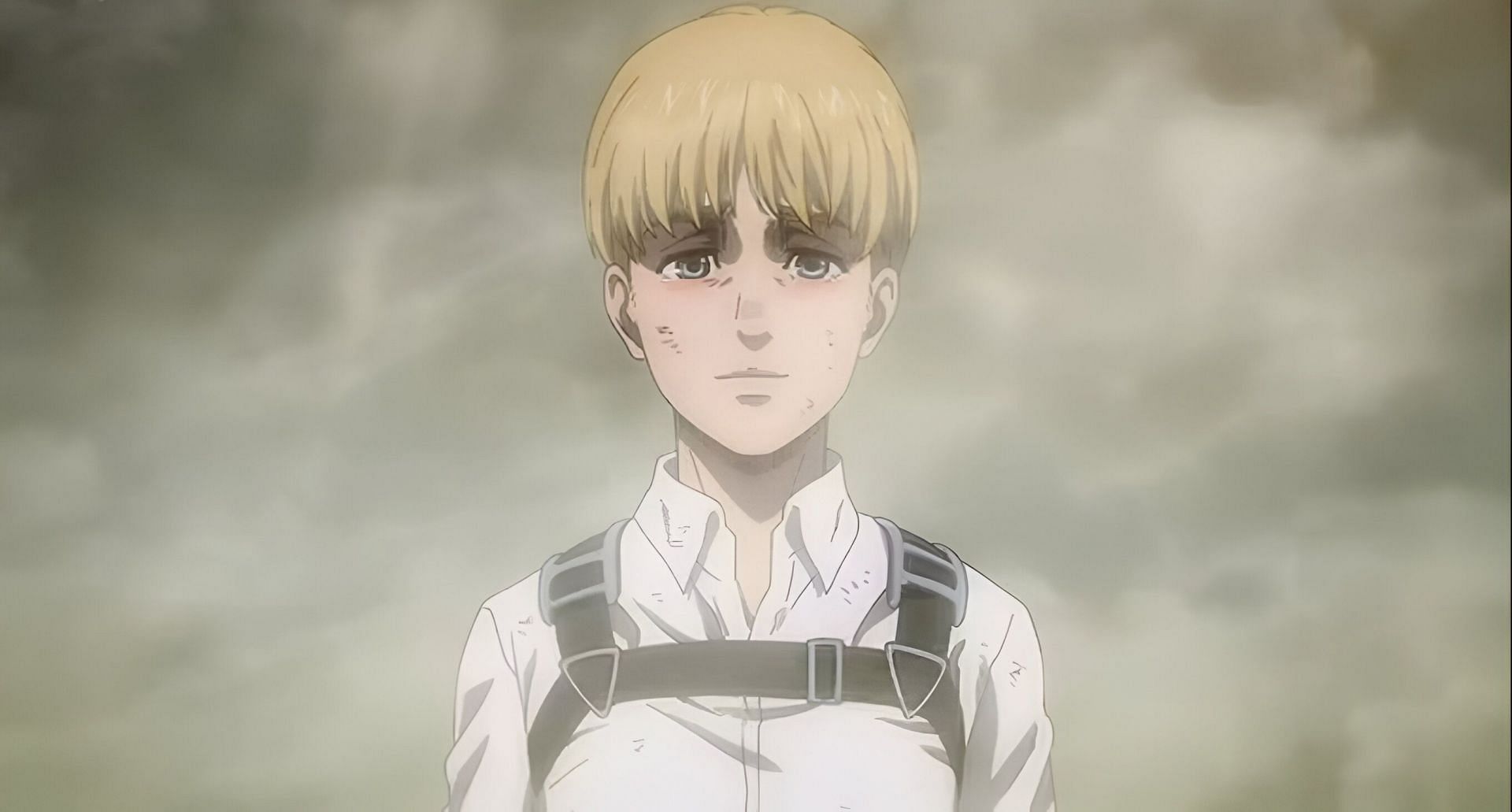 Armin as seen in the anime (Image via MAPPA)