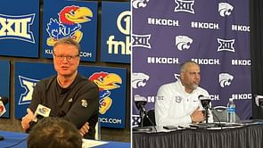 "When we got our a** kicked there, we shook everyone's hands": Bill Self takes shot at Kansas State HC Jerome Tang following 22-point win over rivals