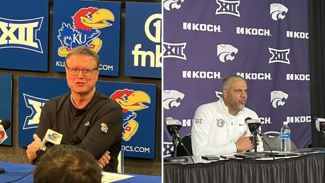 "When we got our a** kicked there, we shook everyone's hands": Bill Self takes shot at Kansas State HC Jerome Tang following 22-point win over rivals
