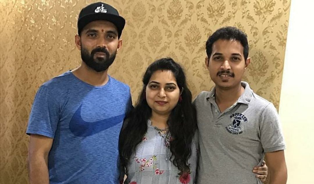 Ajinkya Rahane Siblings