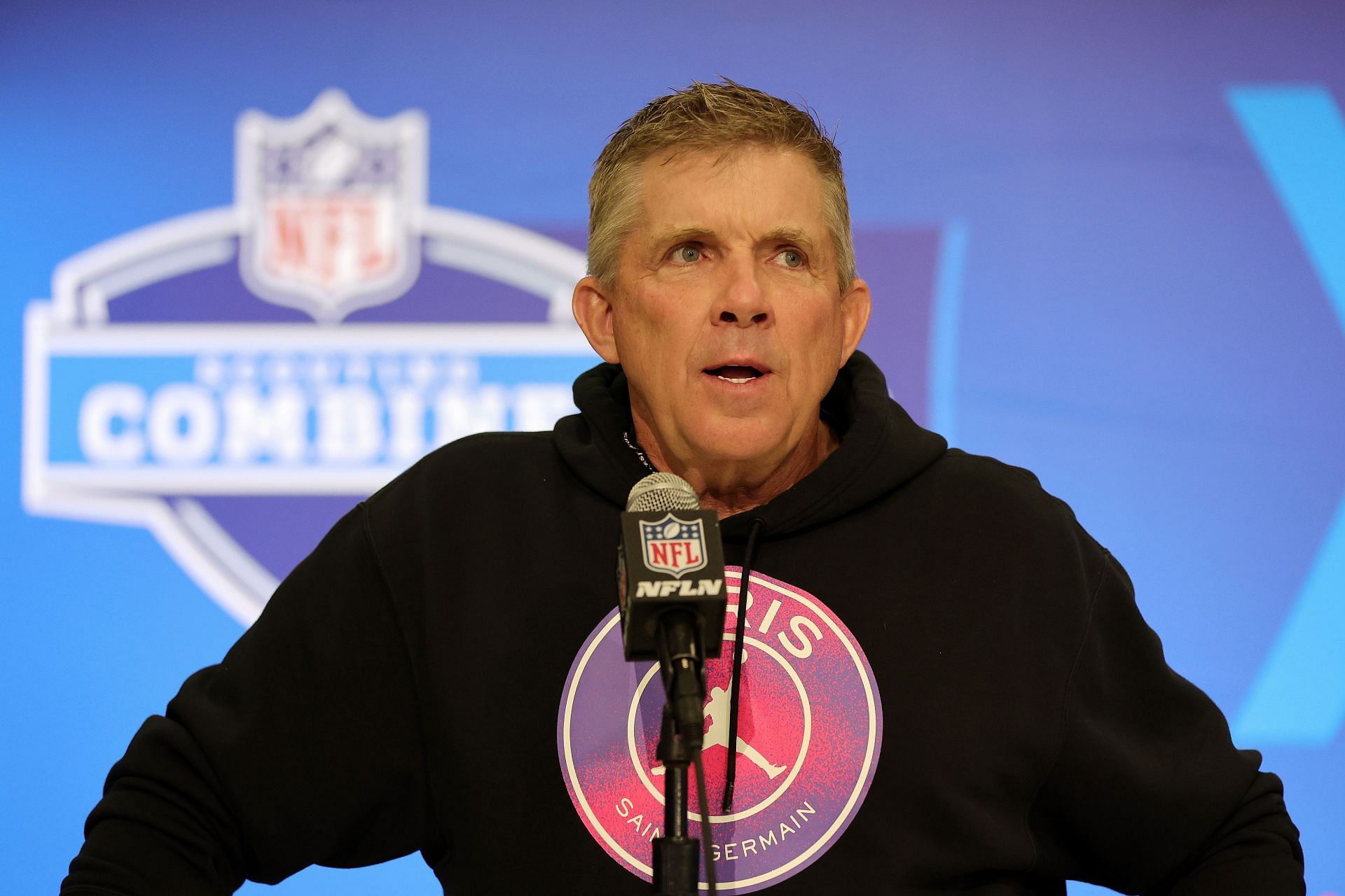 Sean Payton at NFL Combine