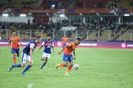 FC Goa left it late to win the game today (Image courtesy: ISL Media)