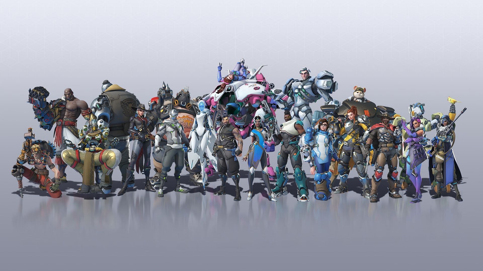 All heroes in Overwatch 2 (Image via Blizzard Entertainment)