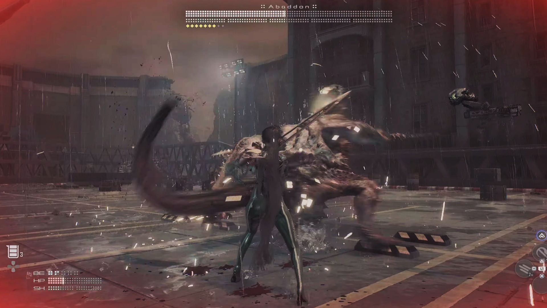 Abaddon boss fight in Stellar Blade demo (Image via Shift Up)