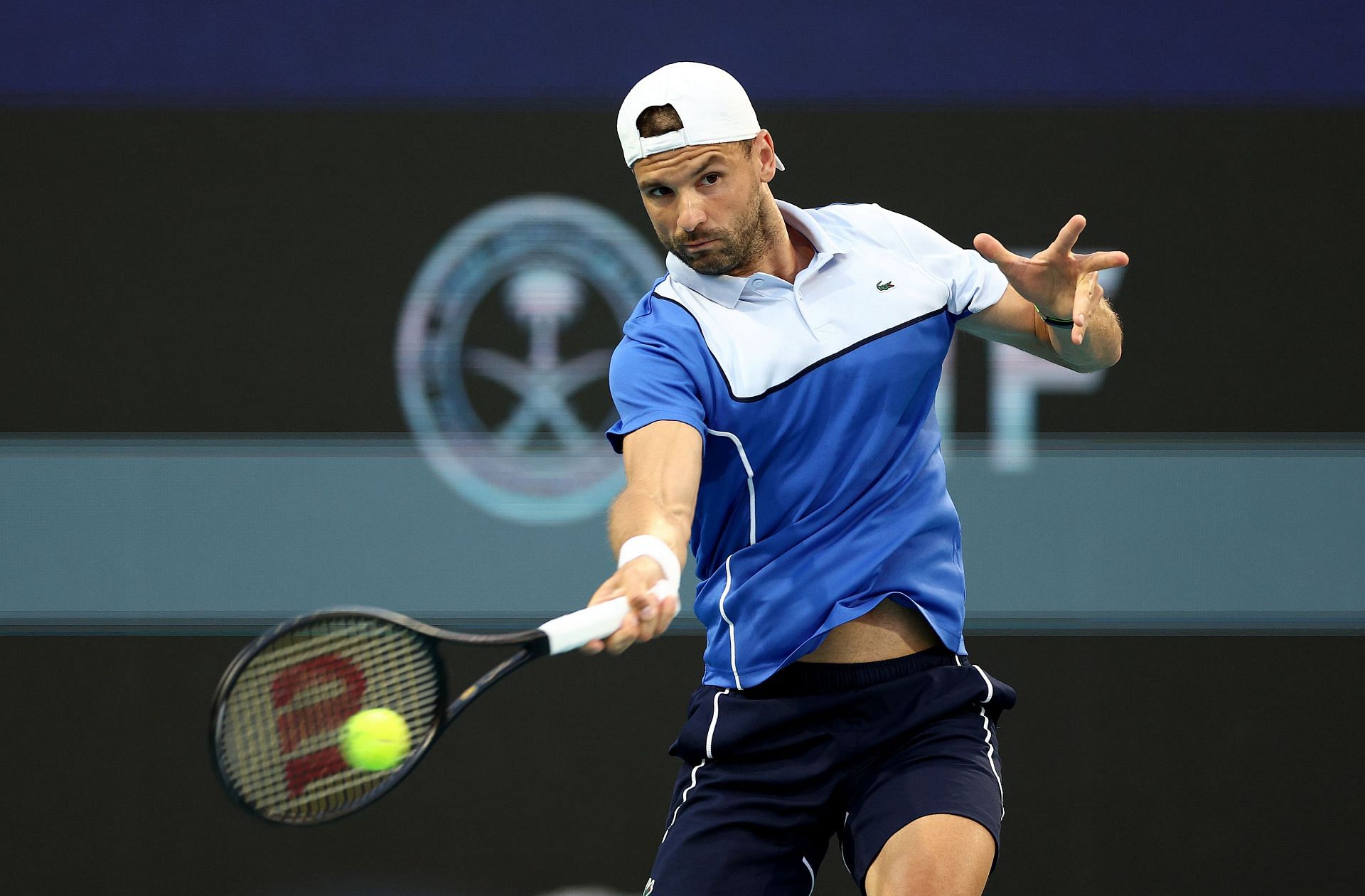 Dimitrov at the Miami Open Presented by Itau 2024