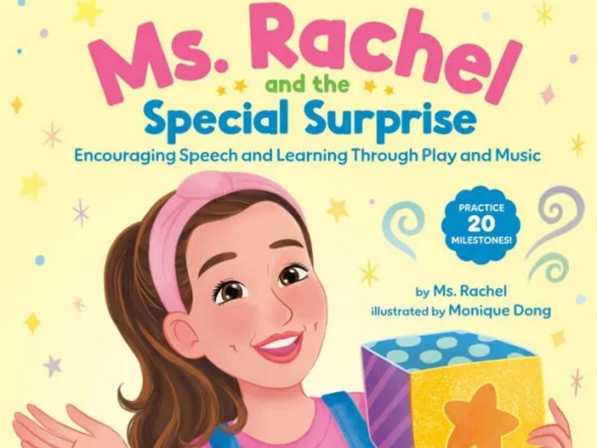 Ms Rachel launches new book with toy line (Image via The toy insider)