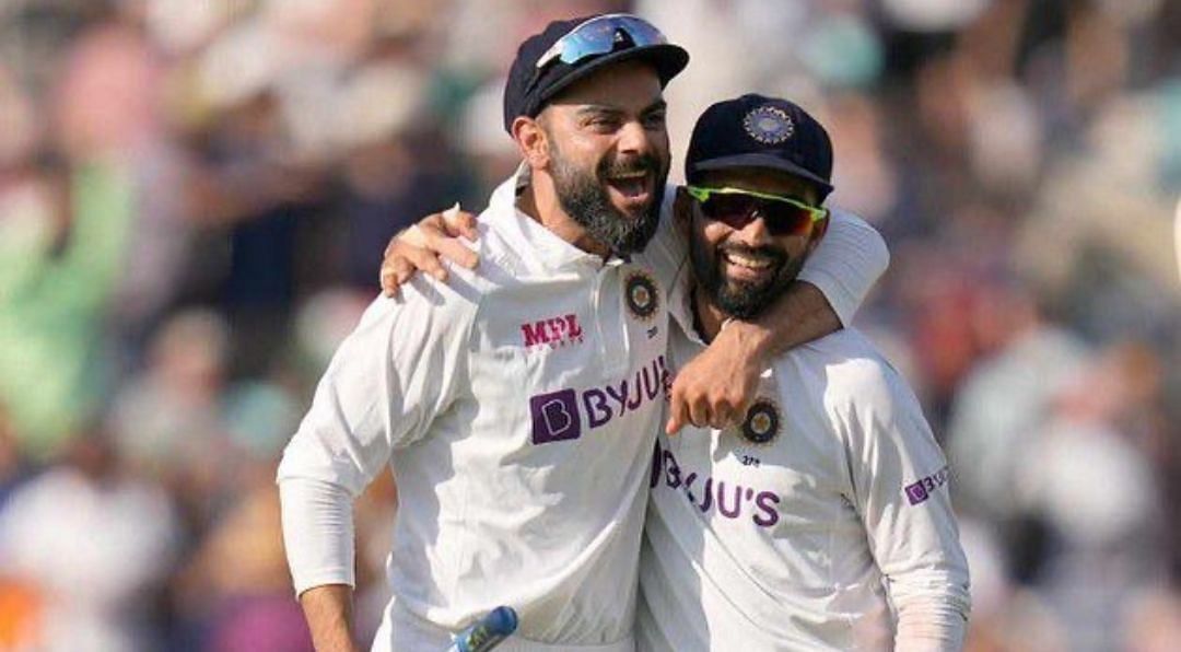 Ajinkya with Virat