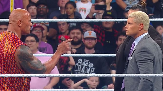 AEW personality calls out The Rock after his major shot at Cody Rhodes on SmackDown
