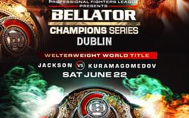 Breaking: Welterweight title clash set to headline Bellator Champions Series: Dublin
