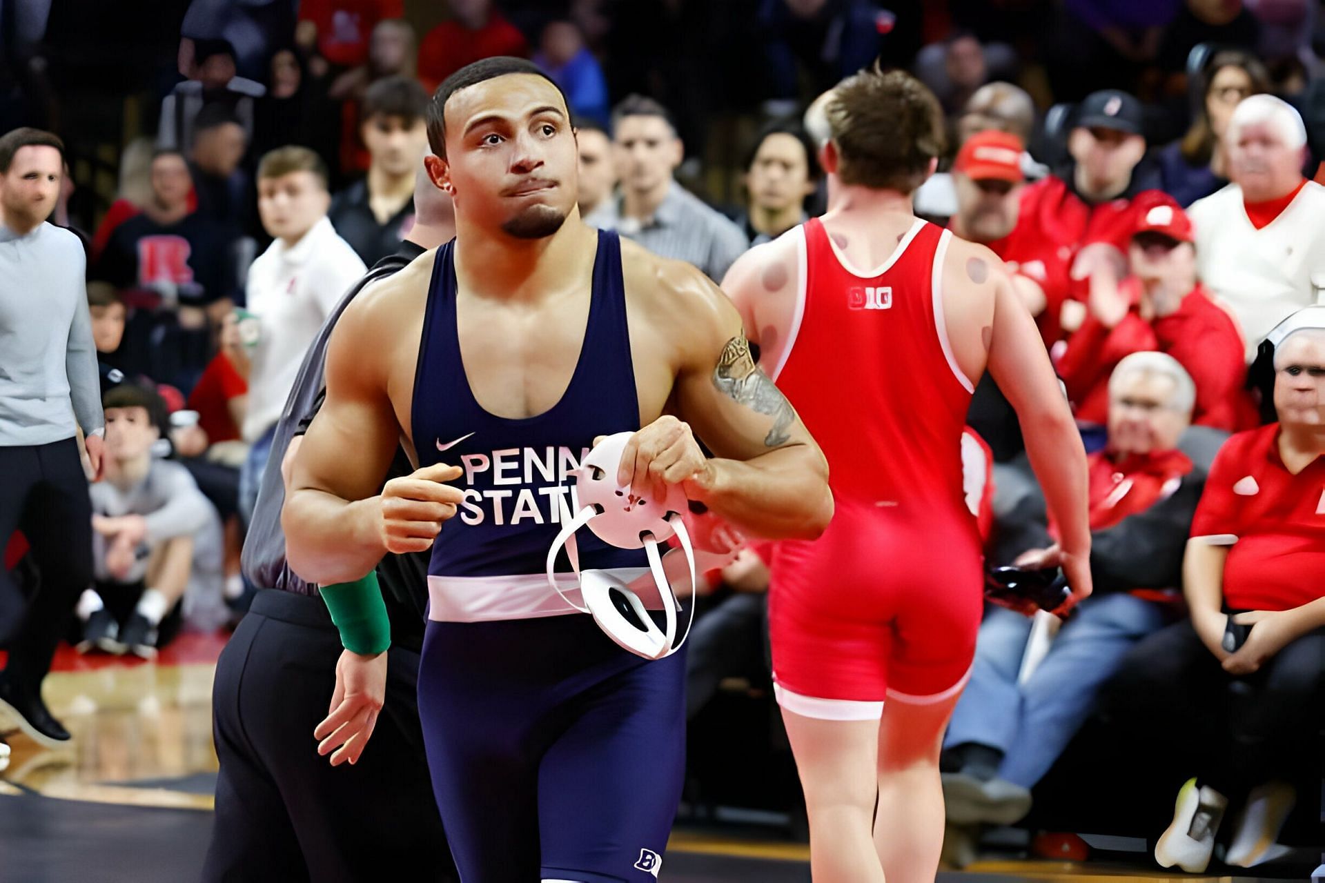 Aaron Brooks is 4x NCAA champion for Penn State.