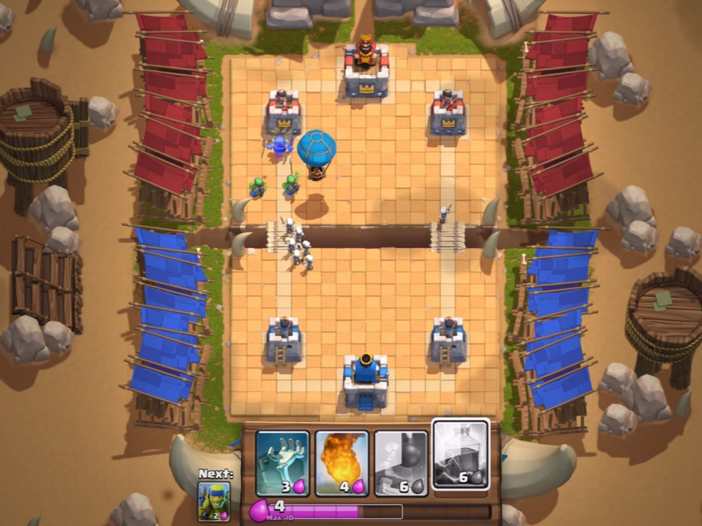 Battle Arena in CR (Image via Supercell)