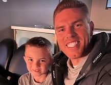In Photos: Freddie Freeman shares clips from Bad Bunny's concert as son Charlie is wowed after first-ever experience