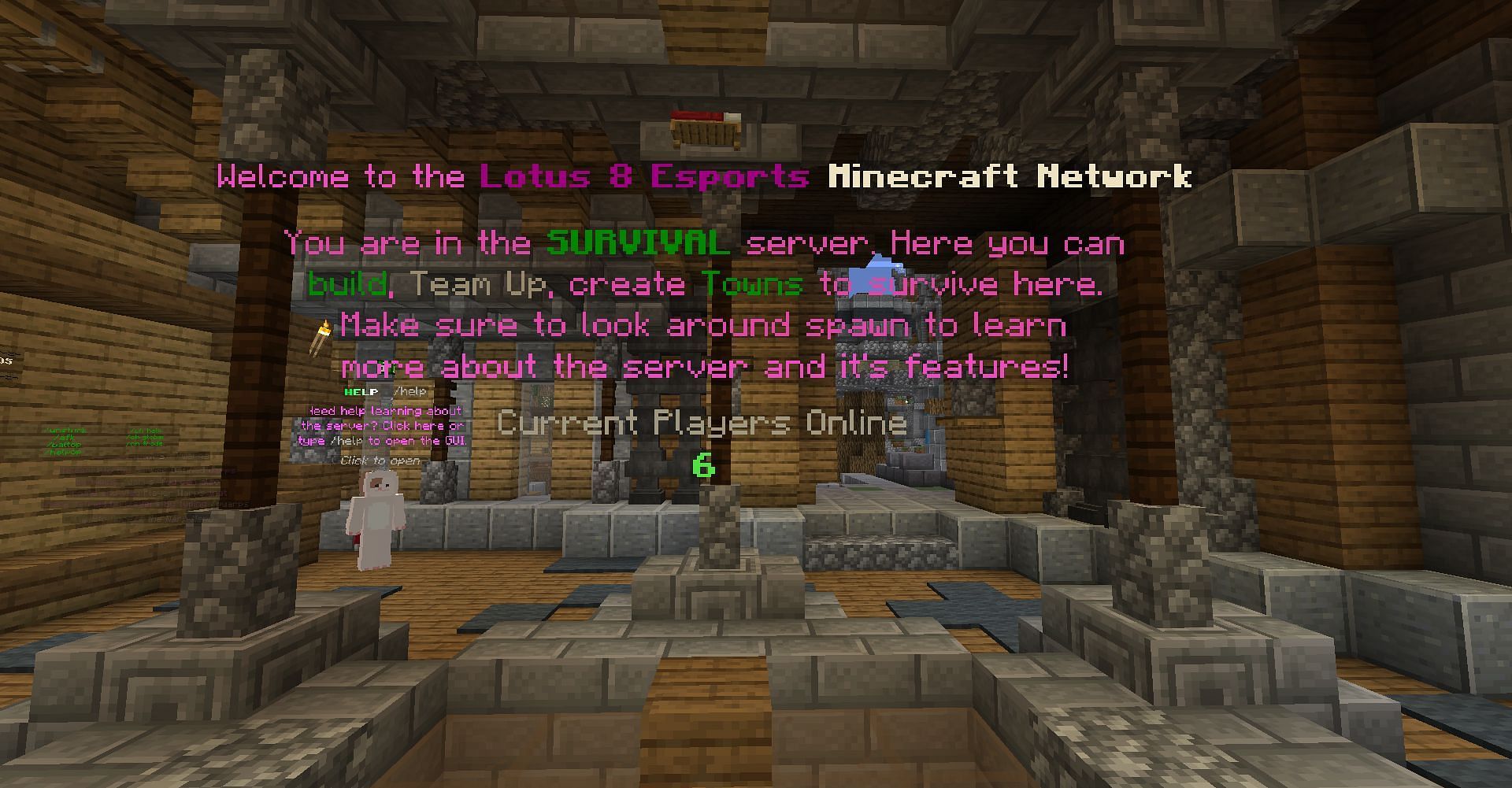 Lotus 8 Esports is always actively updating. (Image via Mojang)