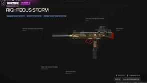 How to unlock the Righteous Storm blueprint in MW3 and Warzone