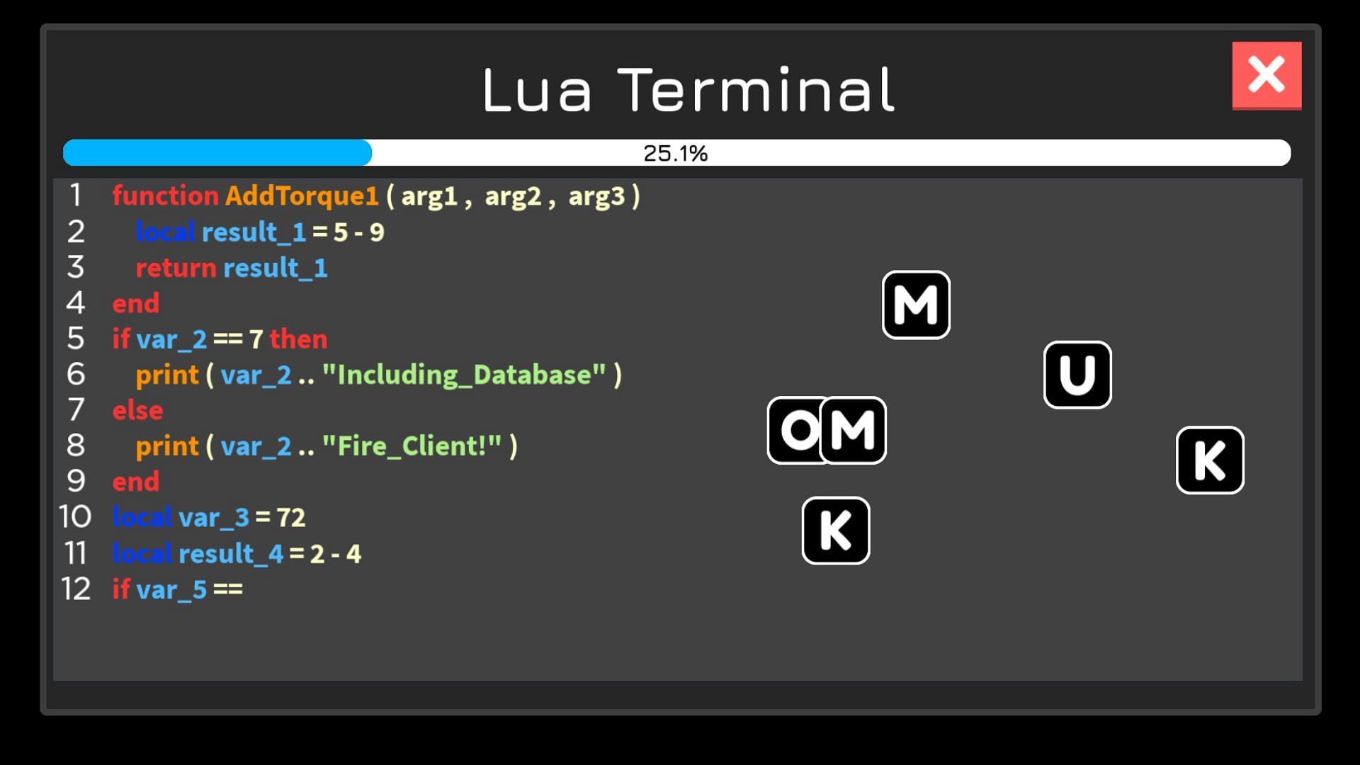 Programming in Lua Terminal (Roblox||Sportskeeda)