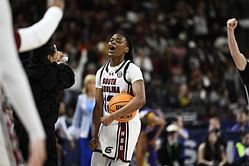 South Carolina guard MiLaysia Fulwiley becomes first college athlete to sign with Steph Curry's 'Curry Brand'