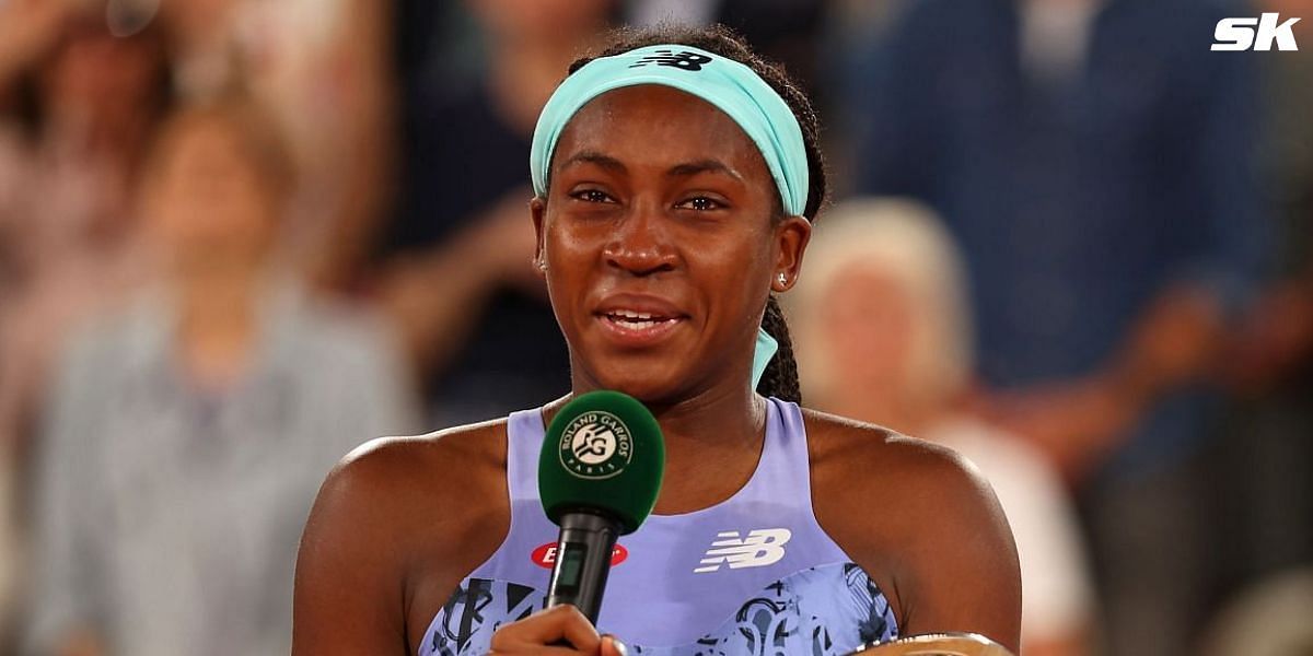 Coco Gauff speaks up on dealing with social media negativity.