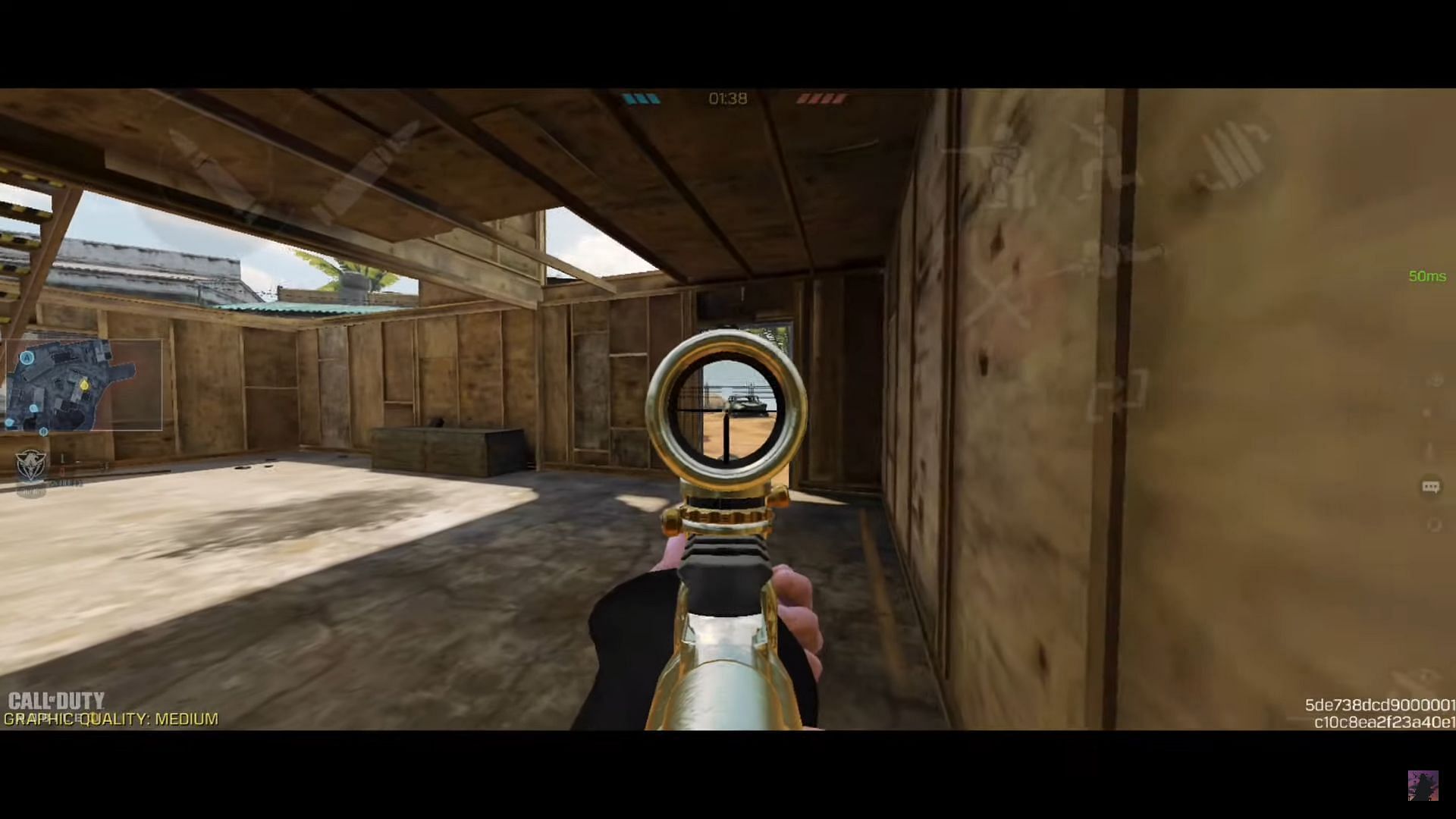 EM2 Rifle gameplay in COD Mobile (Image via Dregzmn YT)