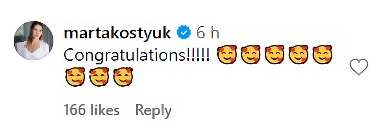 Marta Kostyuk on Instagram