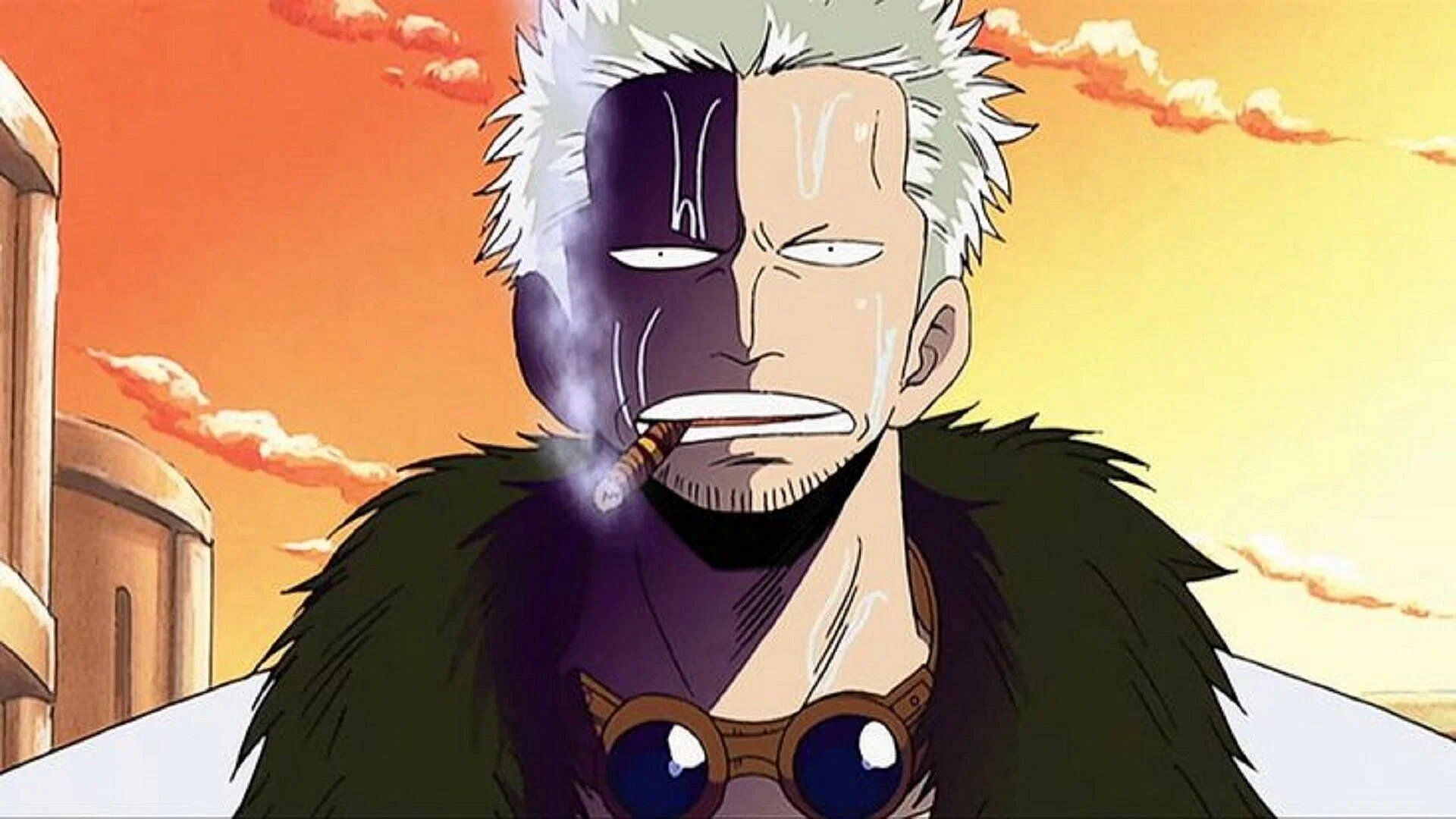 Smoker as seen in Alabasta (Image via Toei Animation).