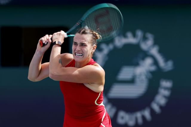 "Don't know if it's safe for the body" - Aryna Sabalenka exercises