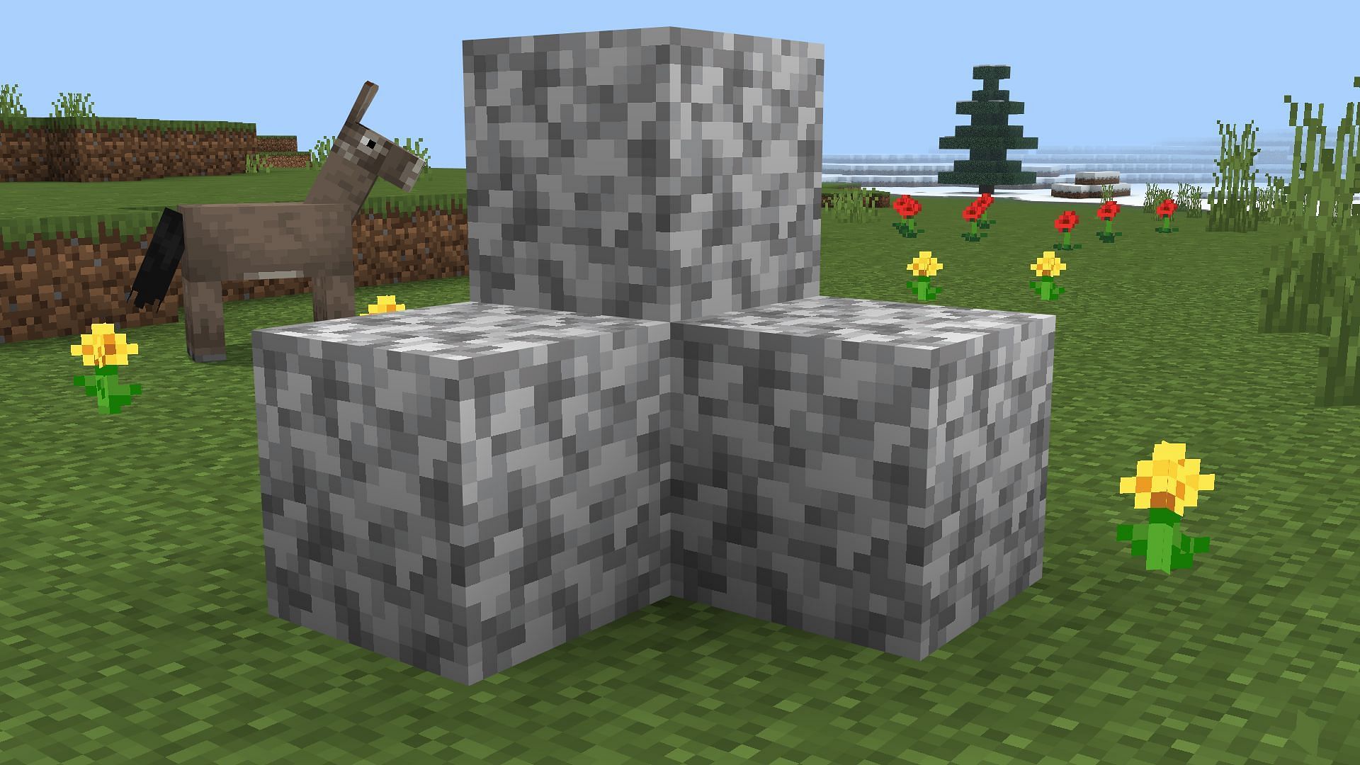 Diorite might not be considered one of the ugliest blocks if it receives new features in the future (Image via Mojang Studios)