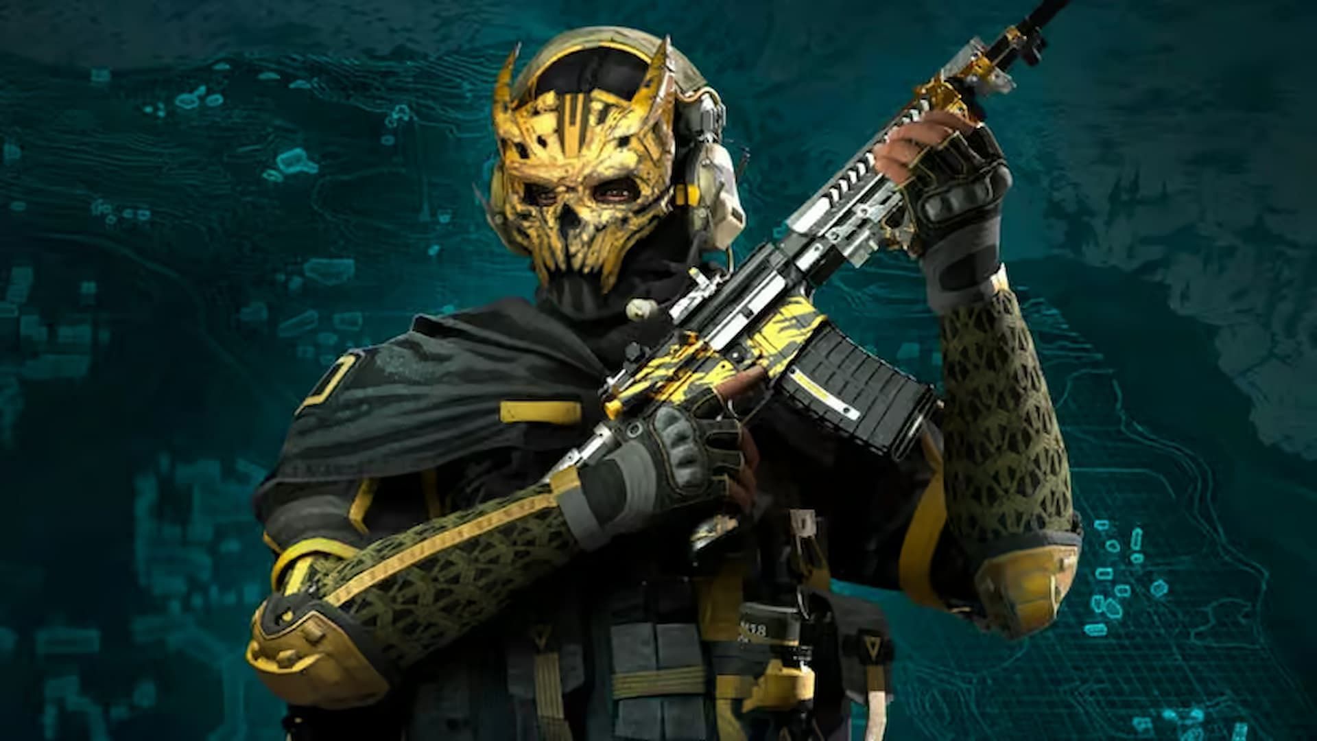 Ghost Golden Phantom Operator skin (Image via Activision)