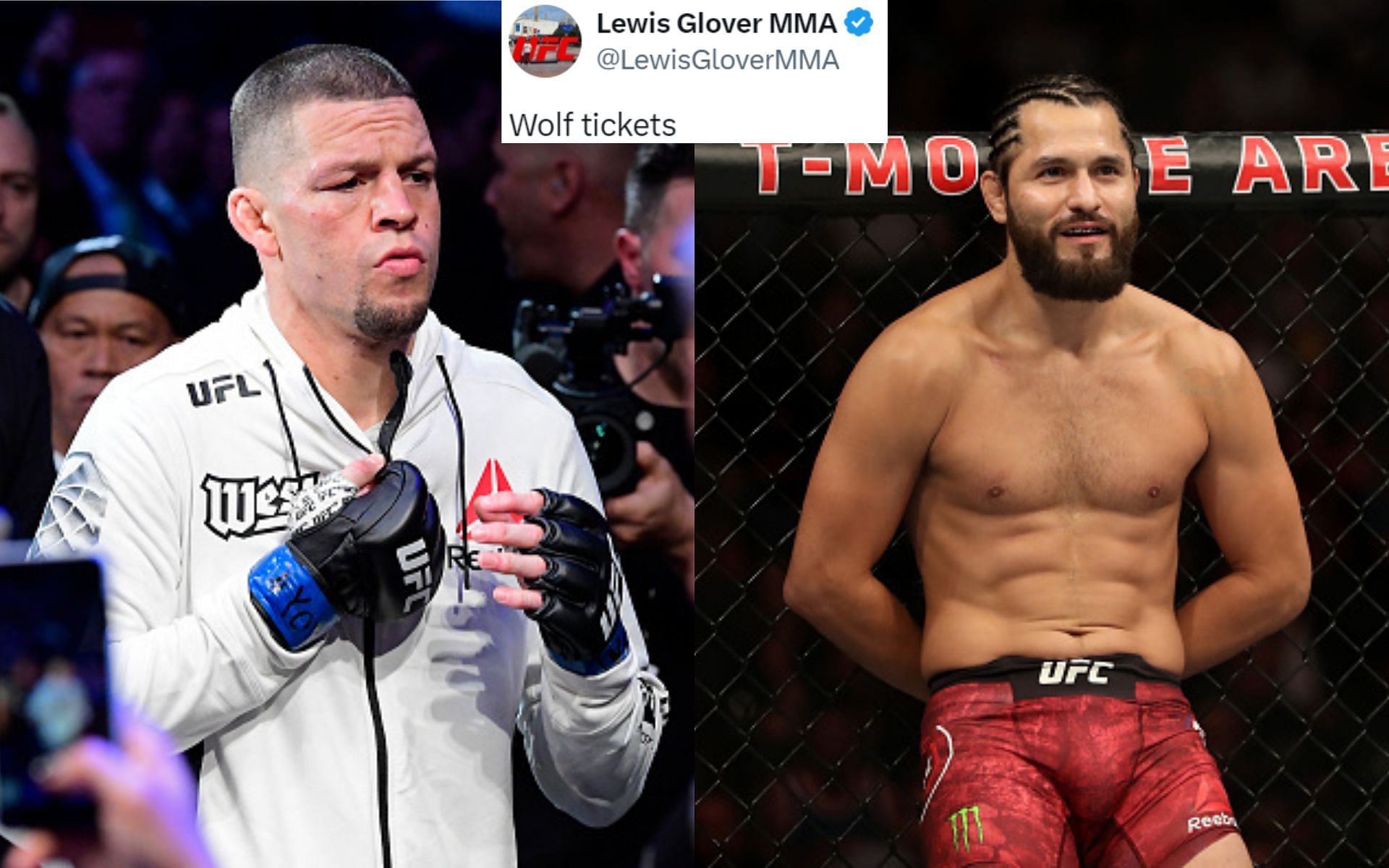 Nate Diaz Vs. Jorge Masvidal: "Wolf Tickets" - Fans React To Nate Diaz ...