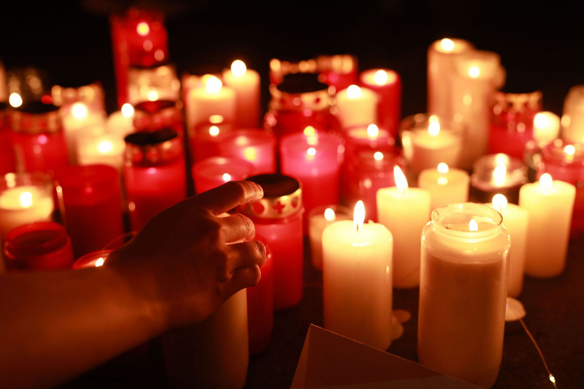 Vigil For Alexiei Navalny Held In Front Of The Russian Consulate General In Munich