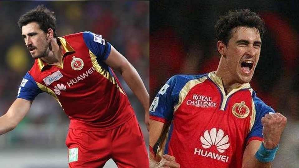 Mitchell Starc played his last IPL match for RCB in 2015