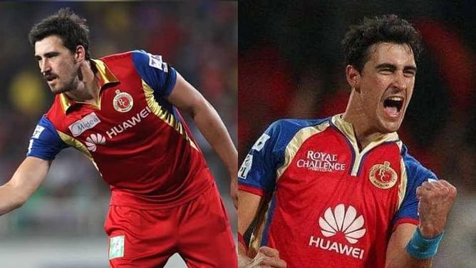 What happened the last time Mitchell Starc turned out for RCB in the IPL?