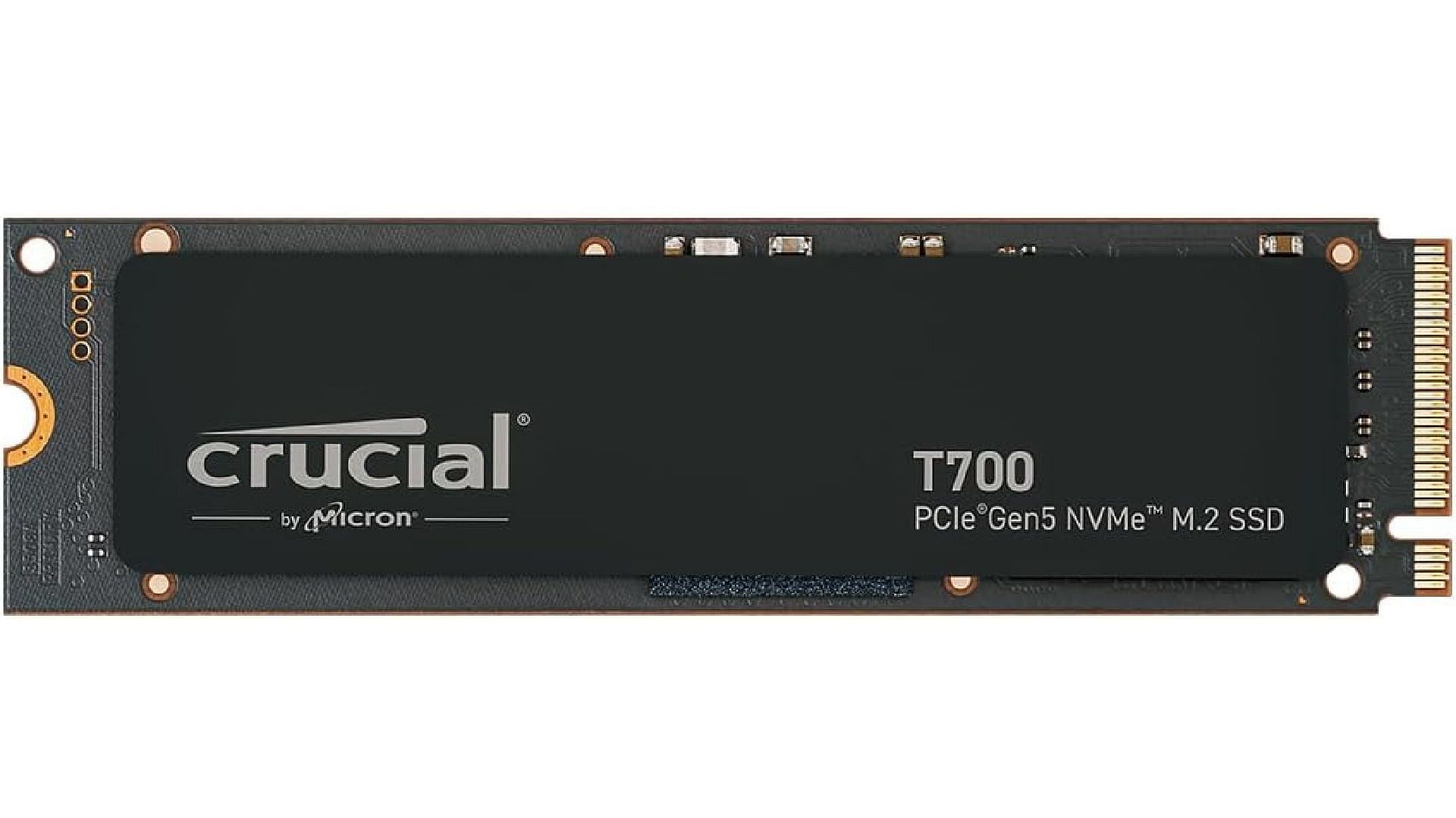 Crucial T700 2TB Gen5 NVMe SSD (Image via Crucial)