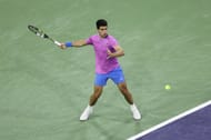 Carlos Alcaraz at the 2024 BNP Paribas Open.