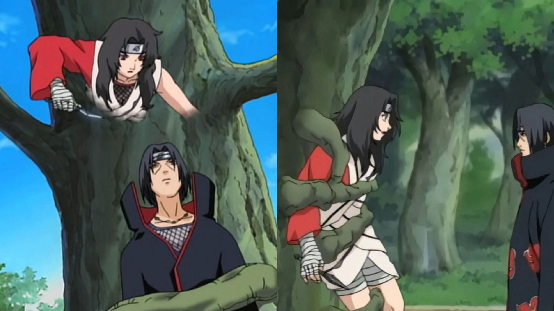 Using this jutsu, Itachi easily beat Kurenai (Image via Studio Pierrot, Naruto)