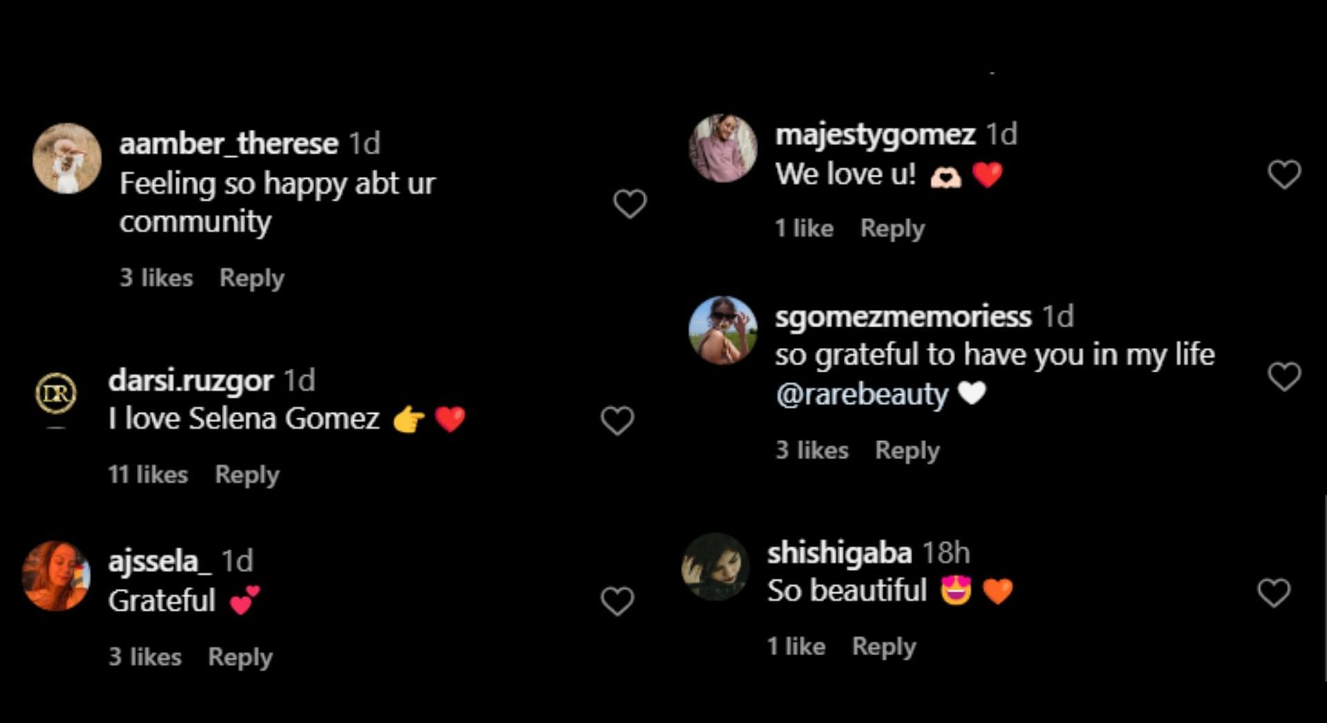 Fan reaction on Selena&#039;s look for Sephora campaign (Image via SportsKeeda)