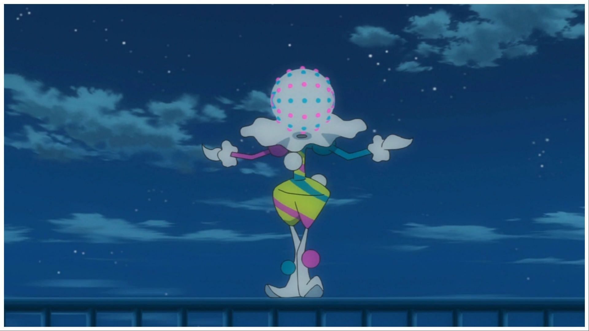Blacephalon, as seen in the Pokemon anime (Image via The Pokemon Company)