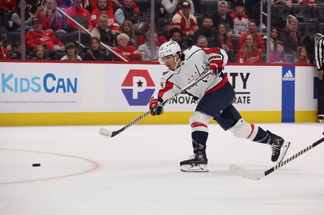 Washington Capitals v Detroit Red Wings