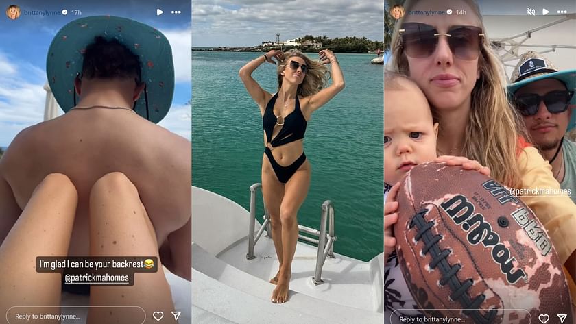 IN PHOTOS: Brittany Mahomes offers to be Patrick Mahomes' 'backrest' as family enjoys exotic vacay in Mexico