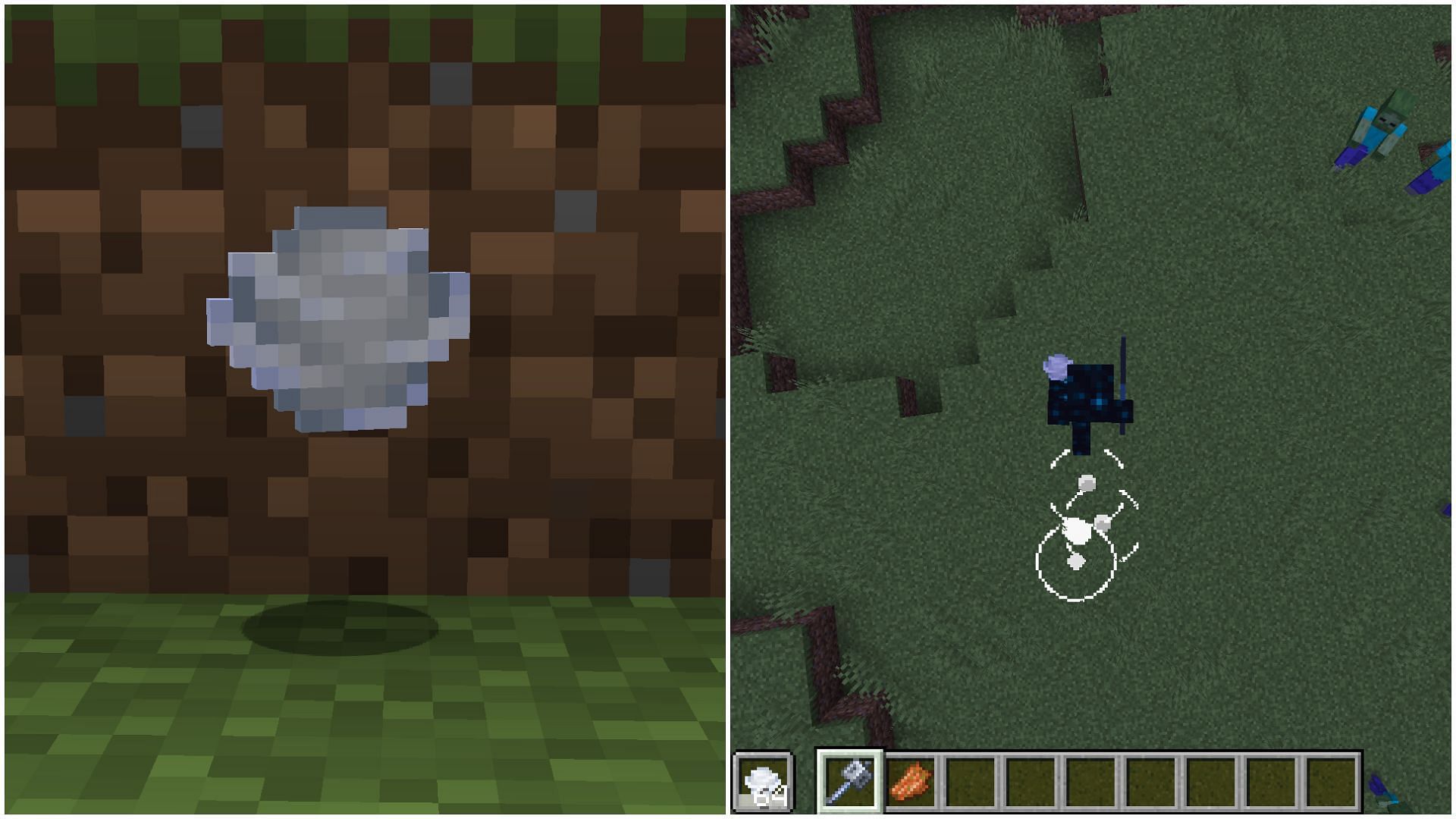 The new Who Needs Rockets advancement is connected to wind charges (Image via Mojang Studios)